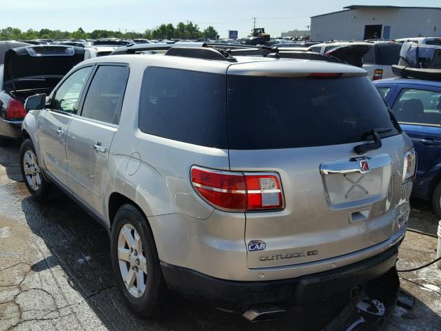 5GZEV237X8J118833 - 2008 SATURN OUTLOOK XR ვერცხლისფერი ფოტო 3