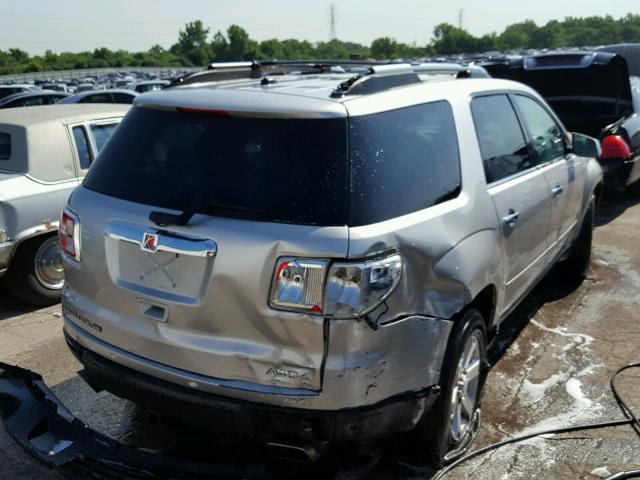 5GZEV237X8J118833 - 2008 SATURN OUTLOOK XR ვერცხლისფერი ფოტო 4