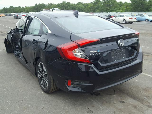 19XFC1F72HE015307 - 2017 HONDA CIVIC EXL 黑色 照片 3