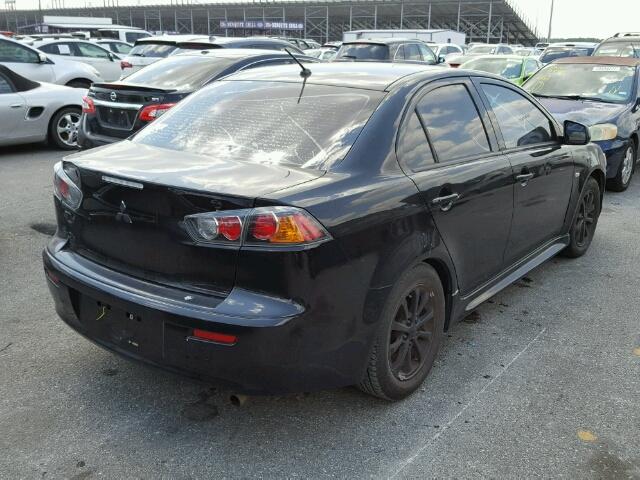 JA32U2FU9DU023907 - 2013 MITSUBISHI LANCER ES/ BLACK photo 4