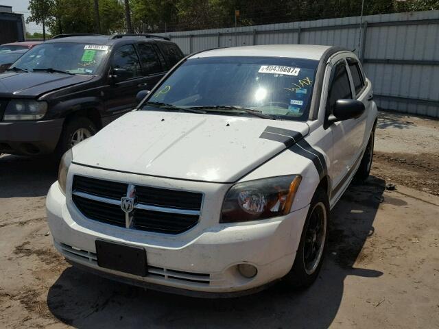 1B3HB48BX7D216646 - 2007 DODGE CALIBER SX WHITE photo 2