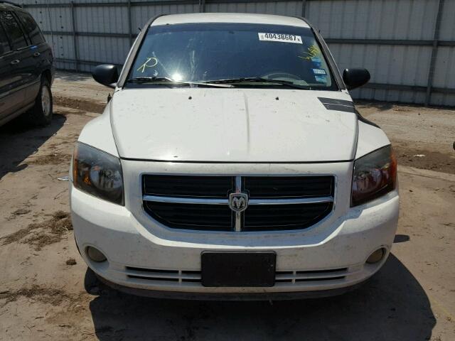 1B3HB48BX7D216646 - 2007 DODGE CALIBER SX WHITE photo 9