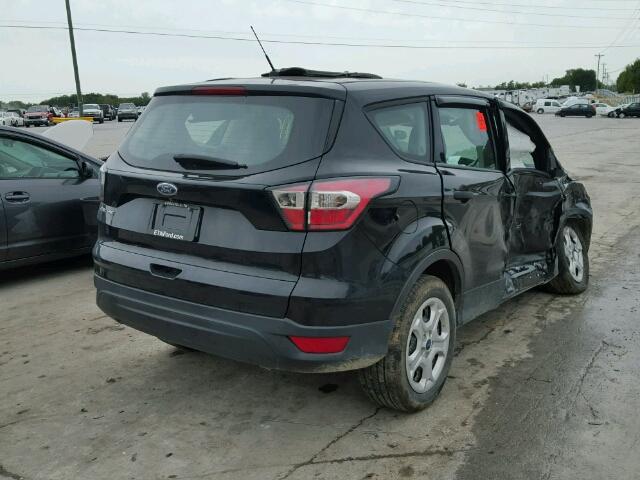 1FMCU0F70HUA57658 - 2017 FORD ESCAPE S BLACK photo 4