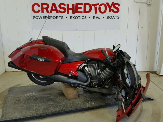 5VPXDAAA3H3056526 - 2017 VICTORY MOTORCYCLES CROSS COUN Rojo foto 1