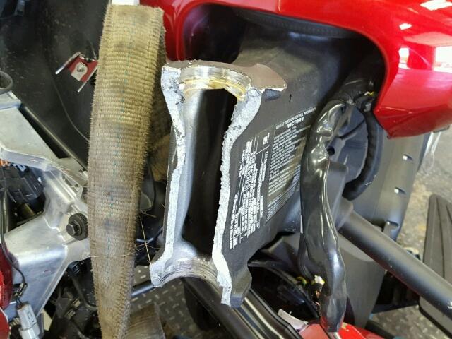 5VPXDAAA3H3056526 - 2017 VICTORY MOTORCYCLES CROSS COUN Rojo foto 11