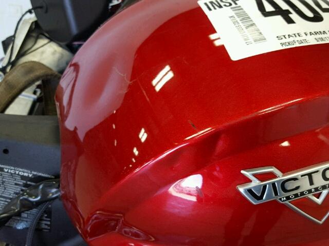 5VPXDAAA3H3056526 - 2017 VICTORY MOTORCYCLES CROSS COUN Rojo foto 13