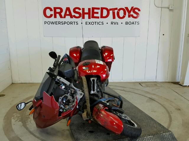 5VPXDAAA3H3056526 - 2017 VICTORY MOTORCYCLES CROSS COUN Rojo foto 2