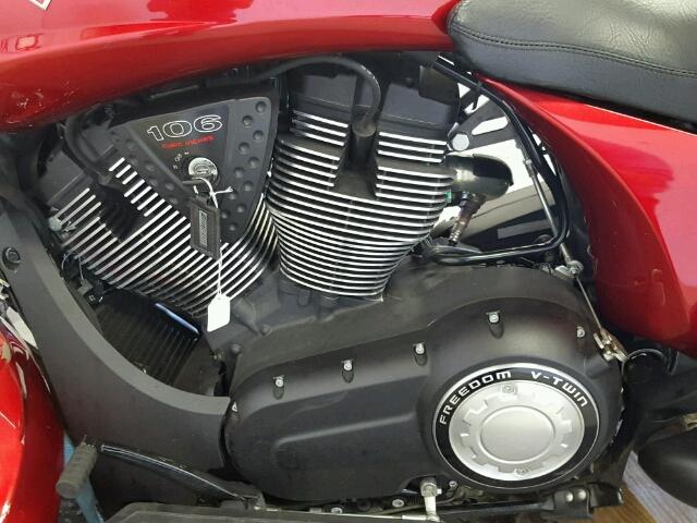 5VPXDAAA3H3056526 - 2017 VICTORY MOTORCYCLES CROSS COUN Rojo foto 6