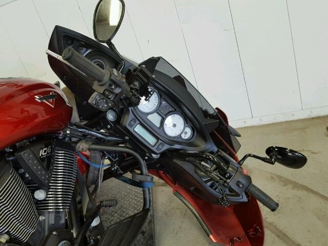 5VPXDAAA3H3056526 - 2017 VICTORY MOTORCYCLES CROSS COUN Rojo foto 8