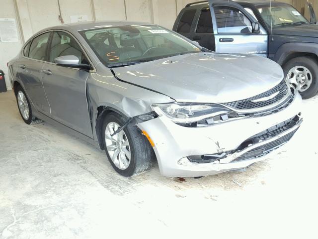 1C3CCCCB6FN500943 - 2015 CHRYSLER 200 C SILVER photo 1