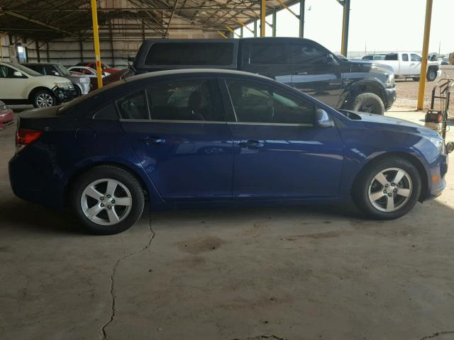 1G1PC5SB7D7299946 - 2013 CHEVROLET CRUZE LT BLUE photo 9