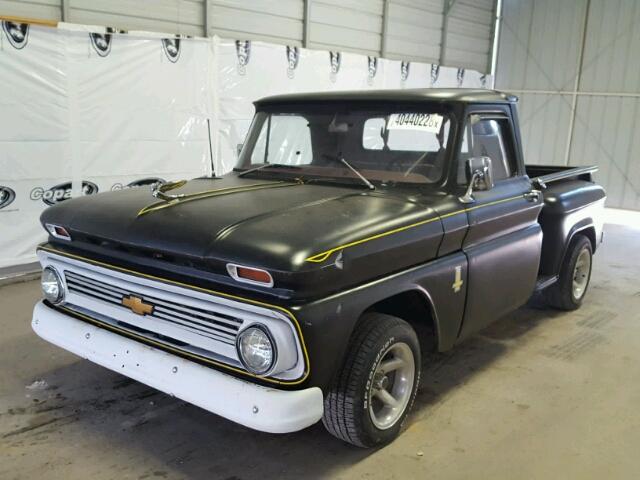 C1446A100158 - 1966 CHEVROLET PICK UP BLACK photo 2