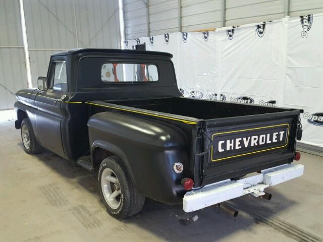 C1446A100158 - 1966 CHEVROLET PICK UP BLACK photo 3