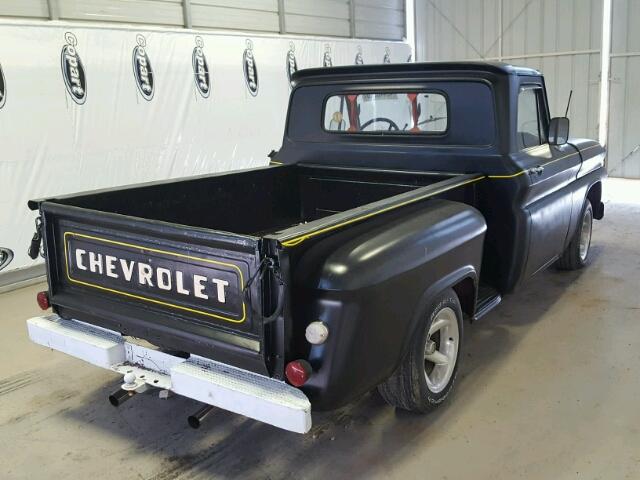 C1446A100158 - 1966 CHEVROLET PICK UP BLACK photo 4