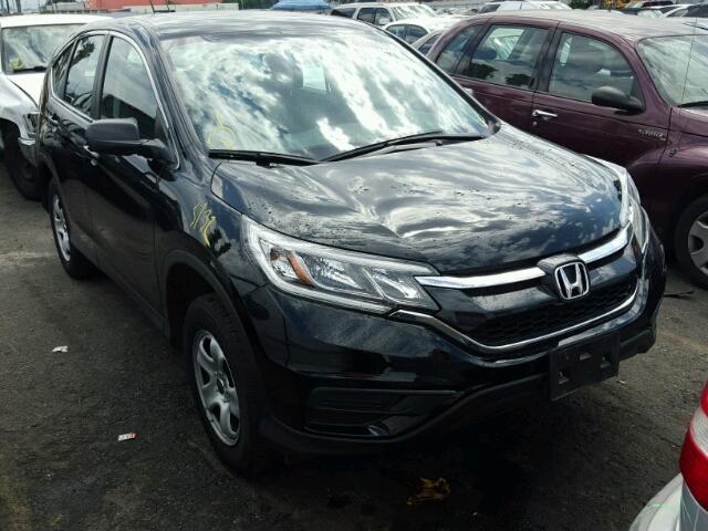 2HKRM4H38GH622439 - 2016 HONDA CR-V LX BLACK photo 1