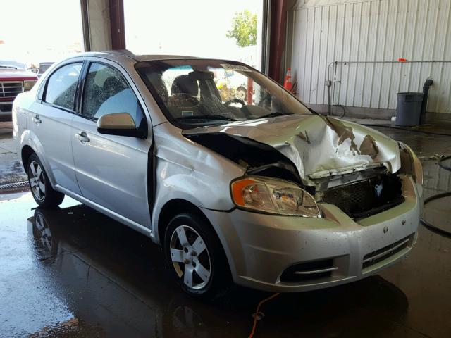 KL1TD5DE4BB220566 - 2011 CHEVROLET AVEO LS SILVER photo 1