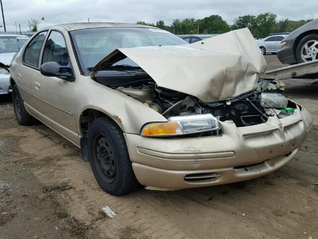 1B3EJ46C9YN208793 - 2000 DODGE STRATUS SE GOLD photo 1