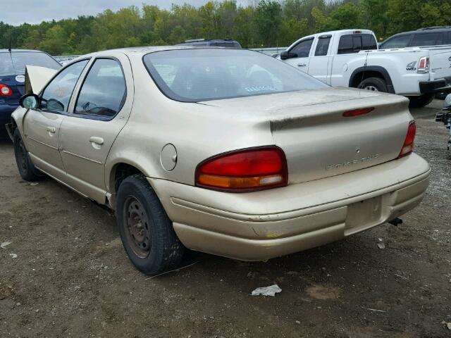 1B3EJ46C9YN208793 - 2000 DODGE STRATUS SE GOLD photo 3