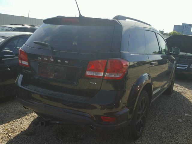 3C4PDDEGXHT610759 - 2017 DODGE JOURNEY GT BLACK photo 4