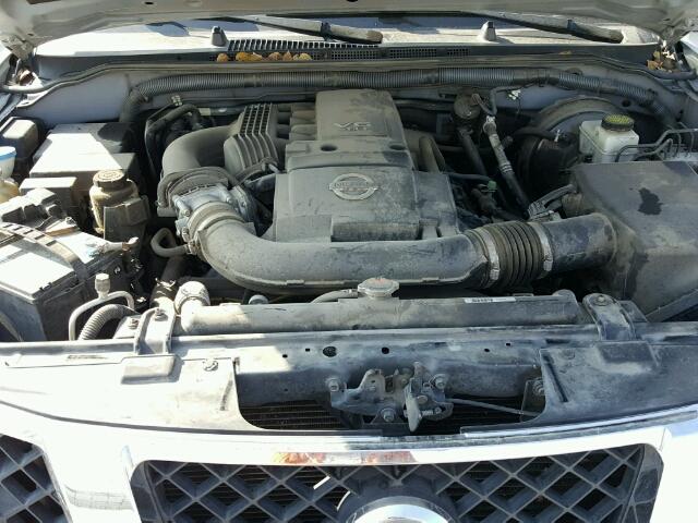 5N1AR1NN2CC613319 - 2012 NISSAN PATHFINDER SILVER photo 7