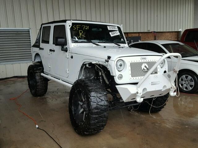 1J4BA6H19BL536074 - 2011 JEEP WRANGLER U WHITE photo 1