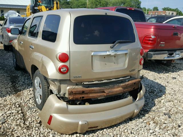 3GNDA13D66S649524 - 2006 CHEVROLET HHR LS Qızıl foto 3