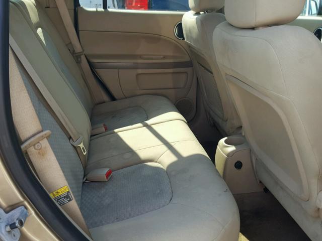 3GNDA13D66S649524 - 2006 CHEVROLET HHR LS Qızıl foto 6