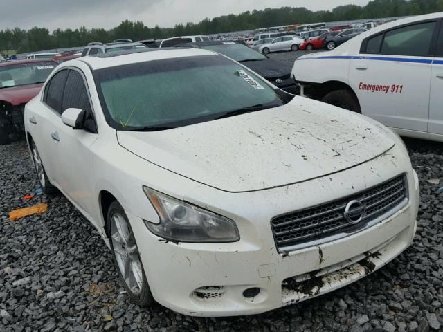 1N4AA51E19C822221 - 2009 NISSAN MAXIMA WHITE photo 1