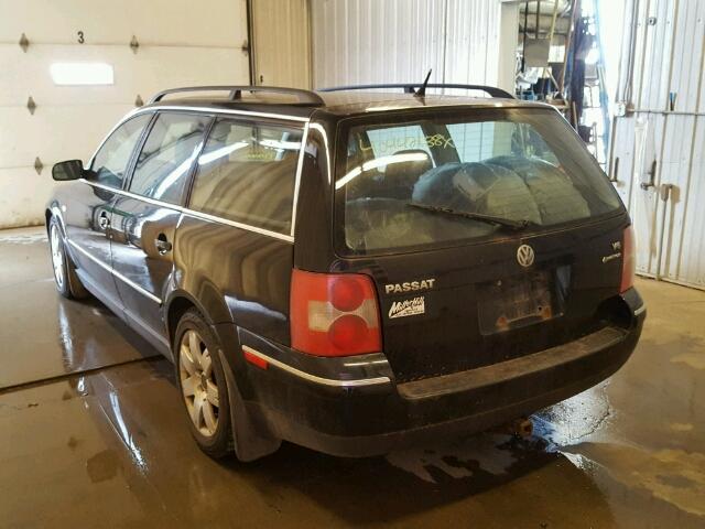 WVWYH63B72E257660 - 2002 VOLKSWAGEN PASSAT GLX 黑色 照片 3