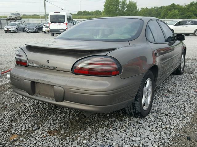 1G2WK52J81F174697 - 2001 PONTIAC GRAND PRIX BROWN photo 4