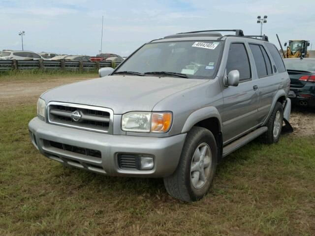 JN8DR07XX1W500602 - 2001 NISSAN PATHFINDER SILVER photo 2