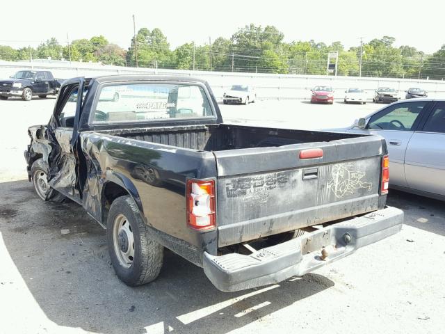 1B7FL26P5TS551762 - 1996 DODGE DAKOTA BLACK photo 3