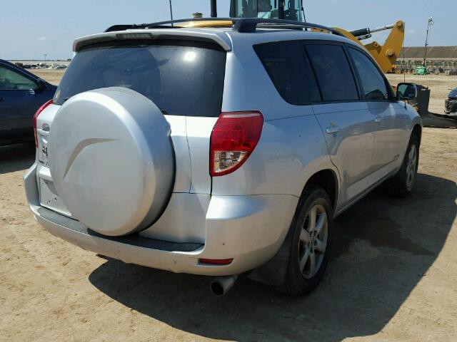 JTMZD31V166019721 - 2006 TOYOTA RAV4 SILVER photo 4