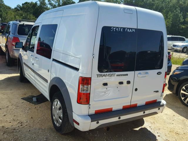 NM0KS9BN5DT127991 - 2013 FORD TRANSIT CO WHITE photo 3