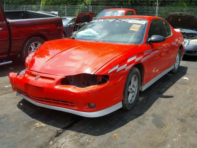 2G1WX12K9Y9329445 - 2000 CHEVROLET MONTE CARL RED photo 2