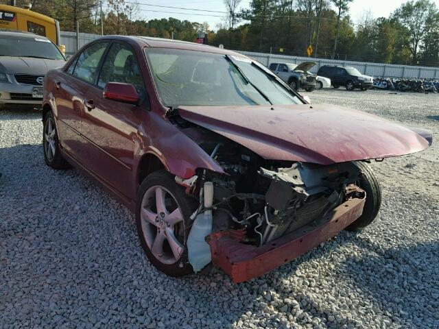 1YVHP80C875M60909 - 2007 MAZDA 6 I MAROON photo 1