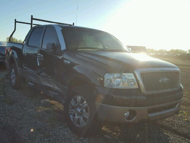 1FTPW14576FA81206 - 2006 FORD F150 BLACK photo 1