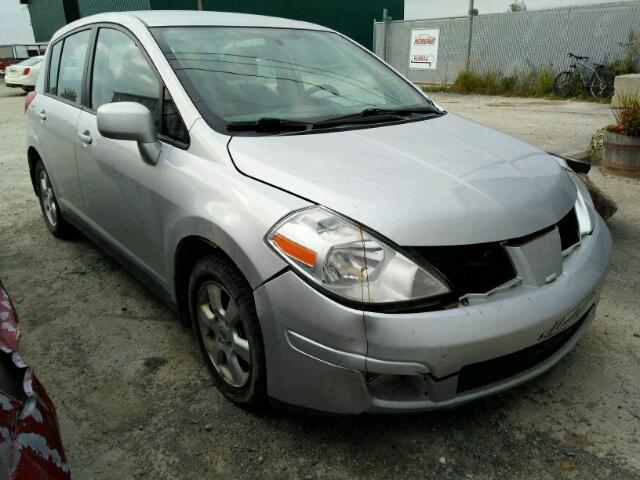 3N1BC13E58L391886 - 2008 NISSAN VERSA S SILVER photo 1