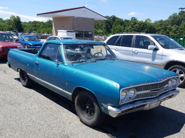 133805K164485 - 1965 CHEVROLET EL CAMINO TURQUOISE photo 1