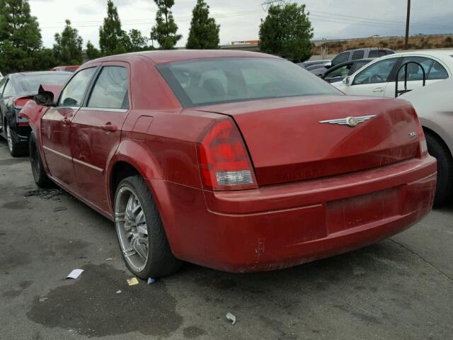 2C3KA43R37H833678 - 2007 CHRYSLER 300 RED photo 3