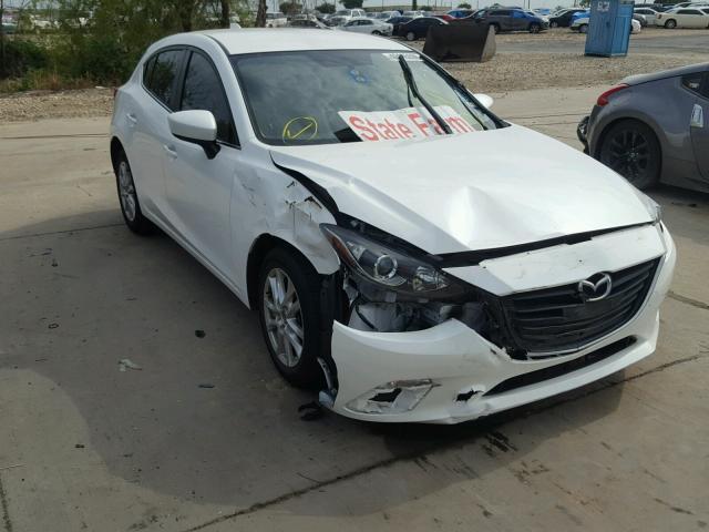 3MZBM1L75EM110099 - 2014 MAZDA 3 TOURING WHITE photo 1