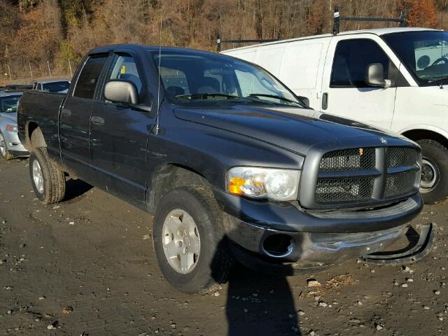 1D7HU18N14S594711 - 2004 DODGE RAM 1500 S GRAY photo 1