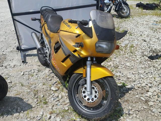 JS1GN72A3V2101909 - 1997 SUZUKI GSX600 F YELLOW photo 1