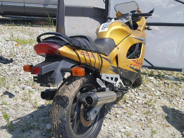 JS1GN72A3V2101909 - 1997 SUZUKI GSX600 F YELLOW photo 4