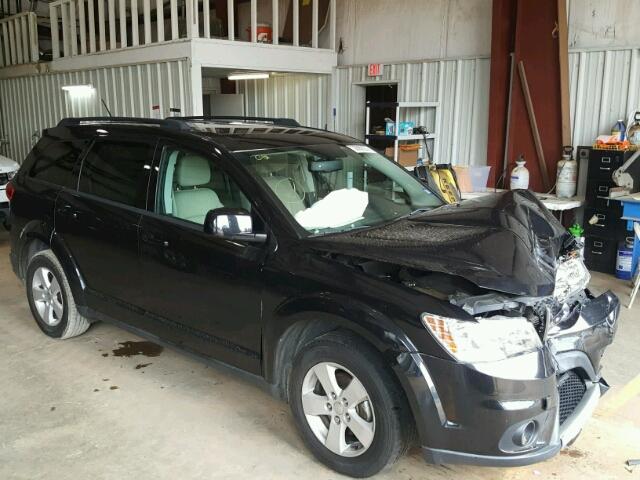 3C4PDCBG5CT141555 - 2012 DODGE JOURNEY SX BLACK photo 1