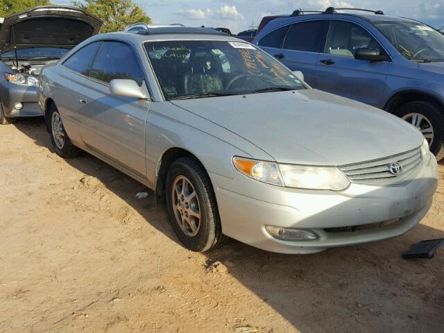 2T1CE22P13C024600 - 2003 TOYOTA CAMRY SOLA SILVER photo 1