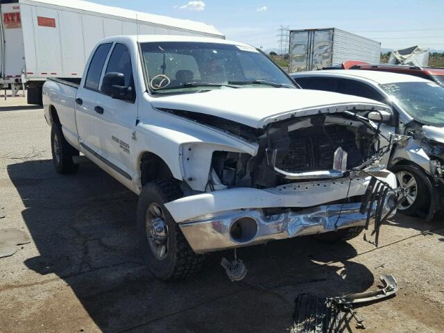 3D7KS28C56G125423 - 2006 DODGE RAM 2500 S WHITE photo 1