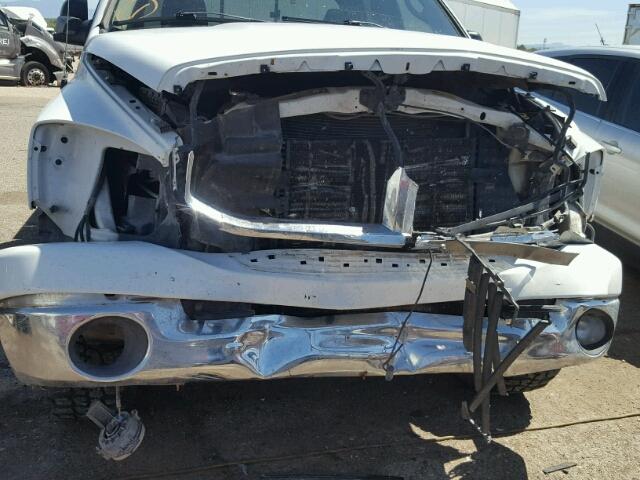 3D7KS28C56G125423 - 2006 DODGE RAM 2500 S WHITE photo 9
