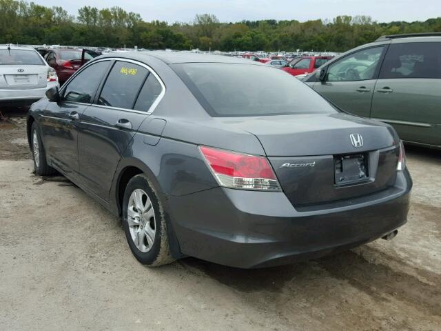 1HGCP26429A109552 - 2009 HONDA ACCORD LXP GRAY photo 3