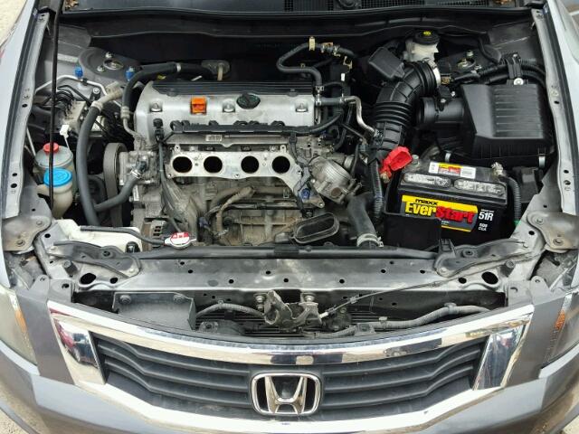 1HGCP26429A109552 - 2009 HONDA ACCORD LXP GRAY photo 7